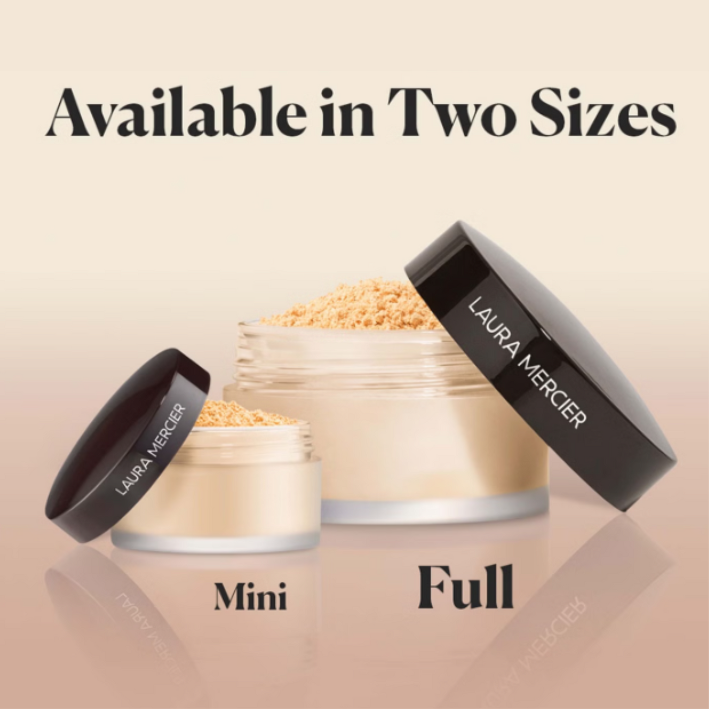 Laura Mercier Translucent Loose Setting Powder travel size shade honey Available in 2 sizes