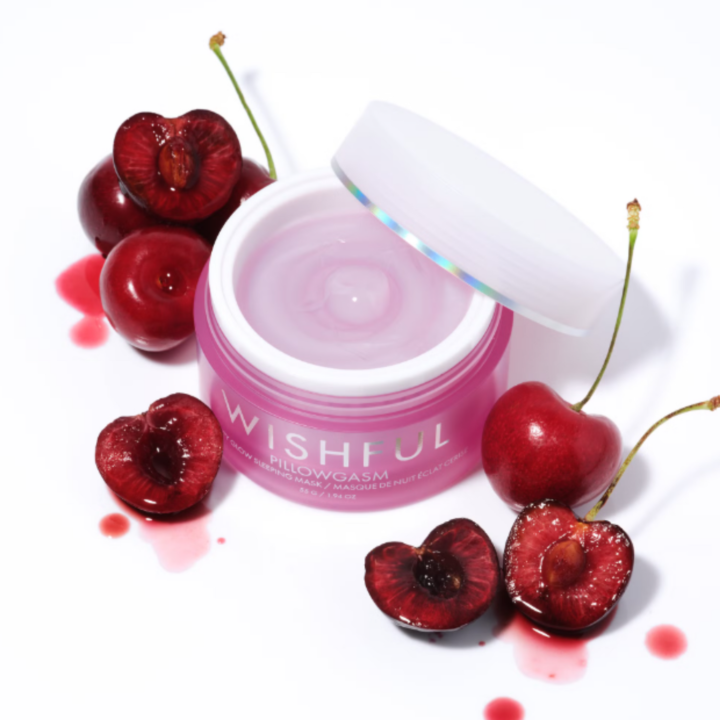 Wishful Pillowgasm Cherry Glow Sleeping Mask 55g