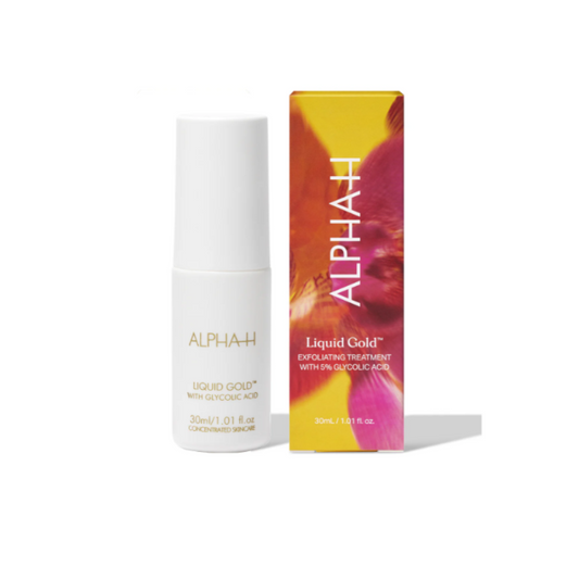 Alpha H Liquid Gold Exfoliating Gold 30ml, Smooths Fine Lines &amp; Wrinkles: