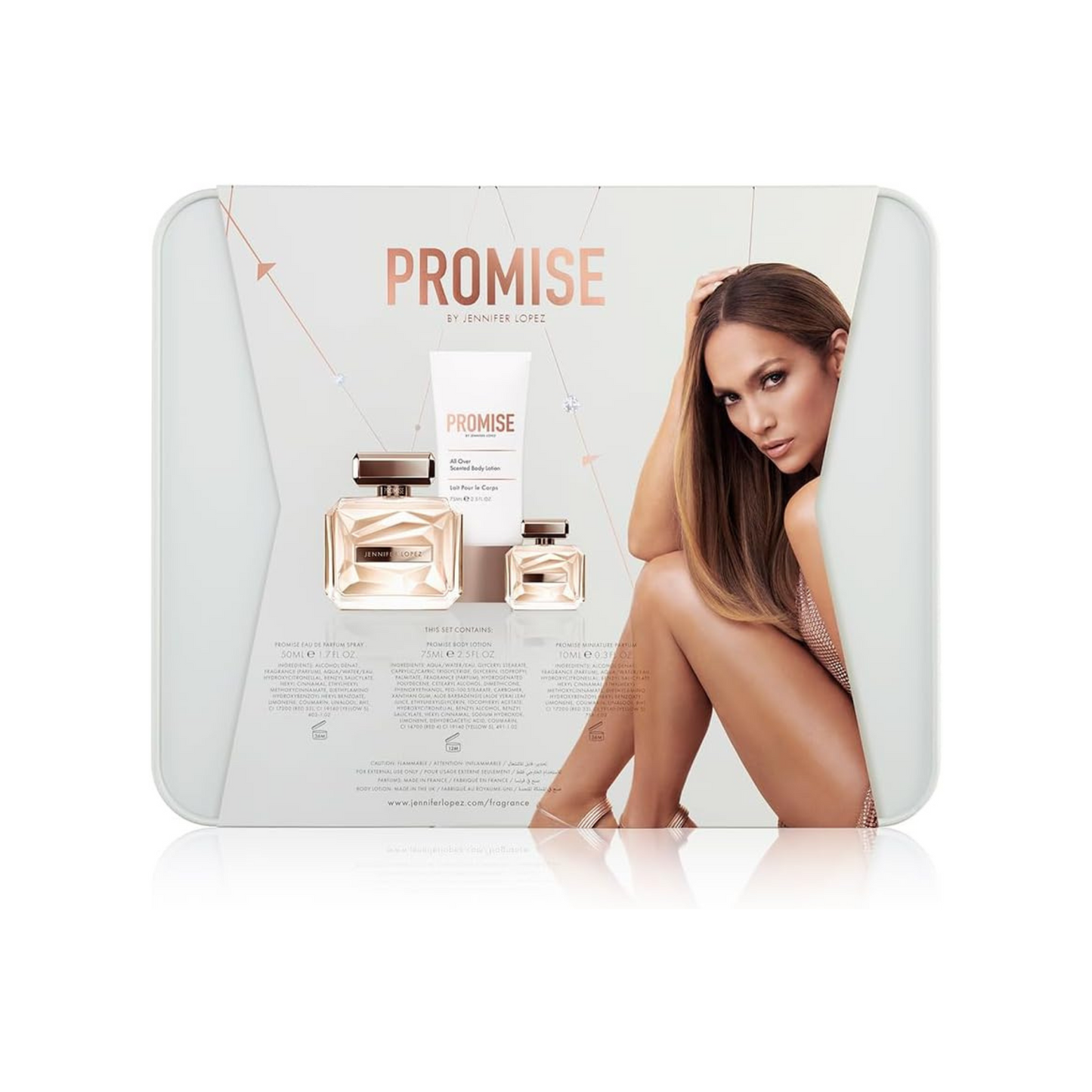 Jennifer Lopez Promise Eau de Parfum 50ml + 10ml + 75ml Gift Set