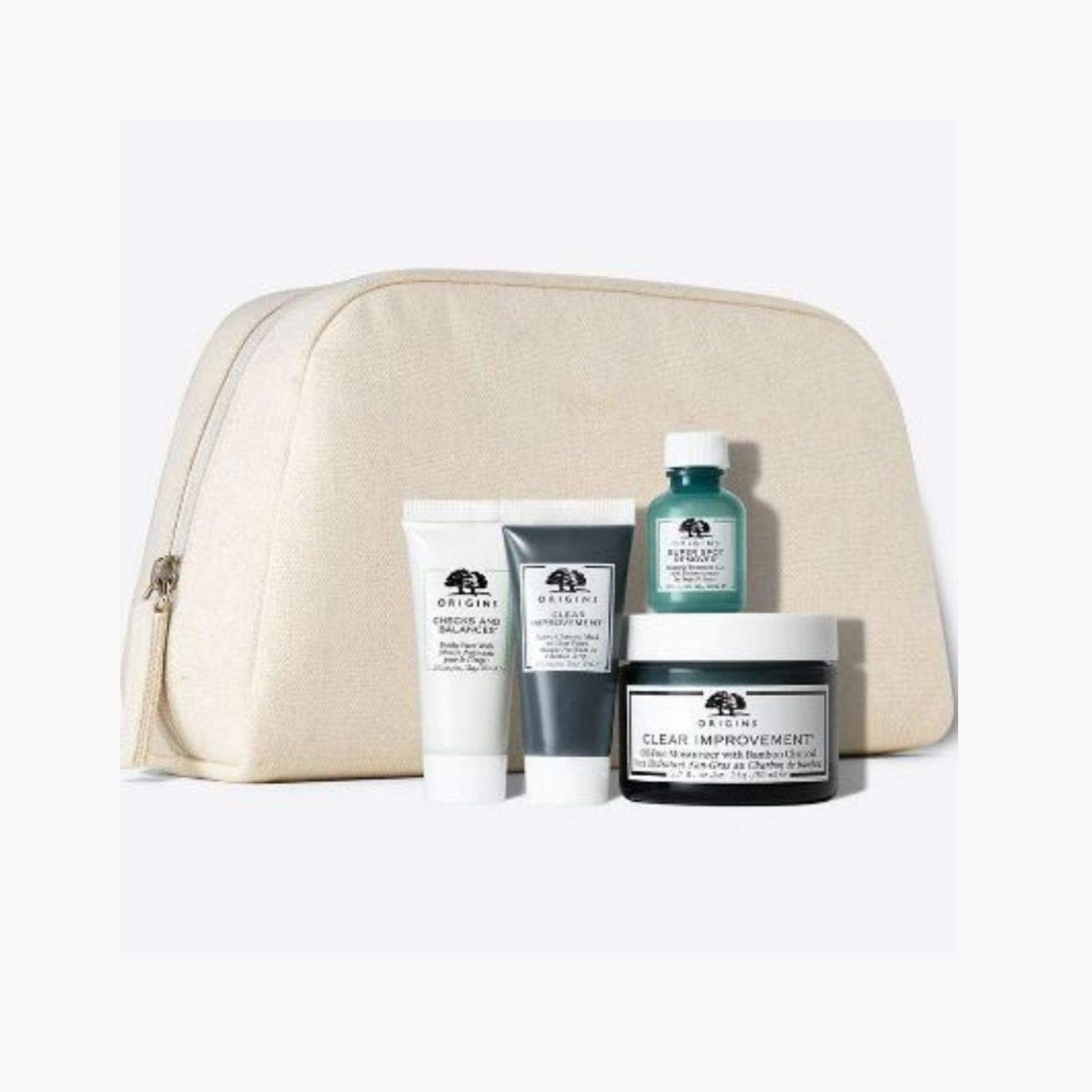 Origins Clear Improvement Clean, Detox And Moisturise Set