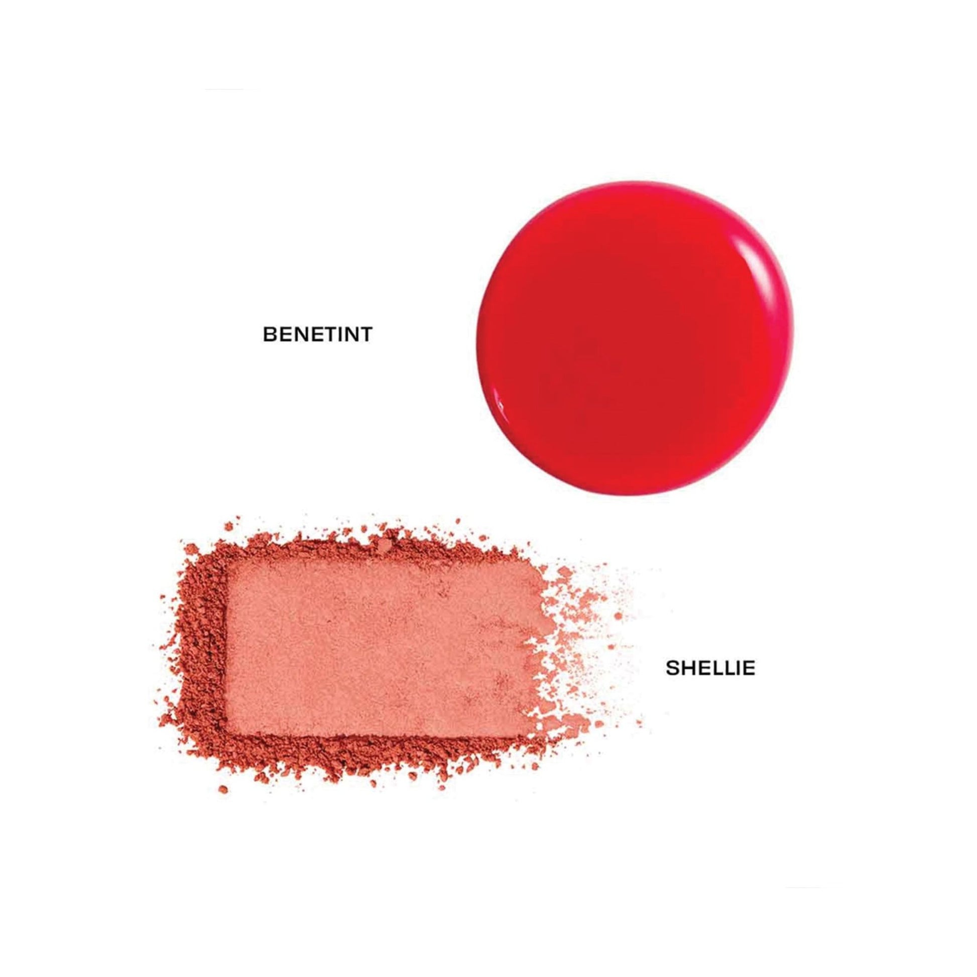 Benefit Mistletoe Blushin’ Full-size Benetint Lip & Cheek Stain and Shellie Blush Duo