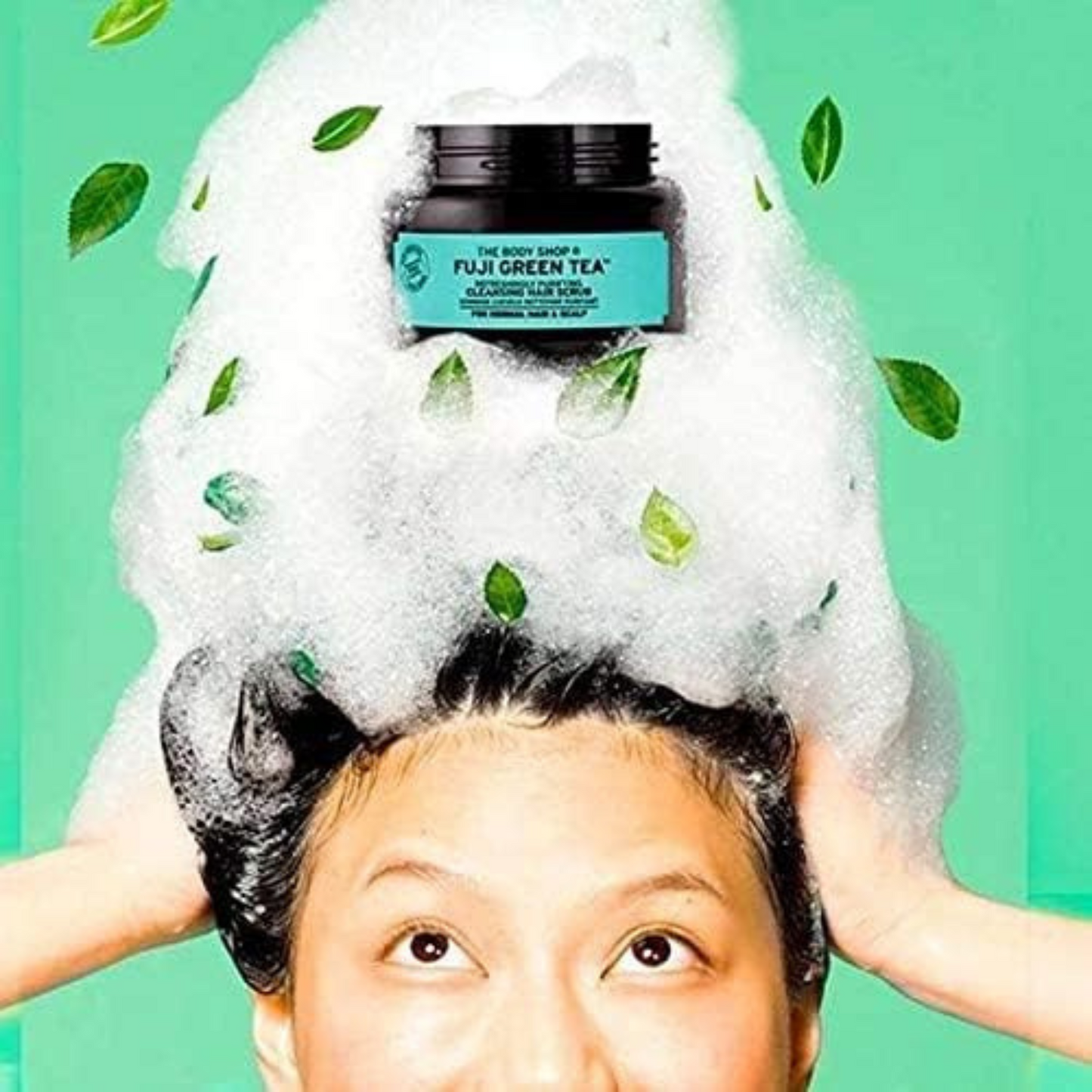 The Body Shop Fuji Green Tea Scrub Shampoo 240ml