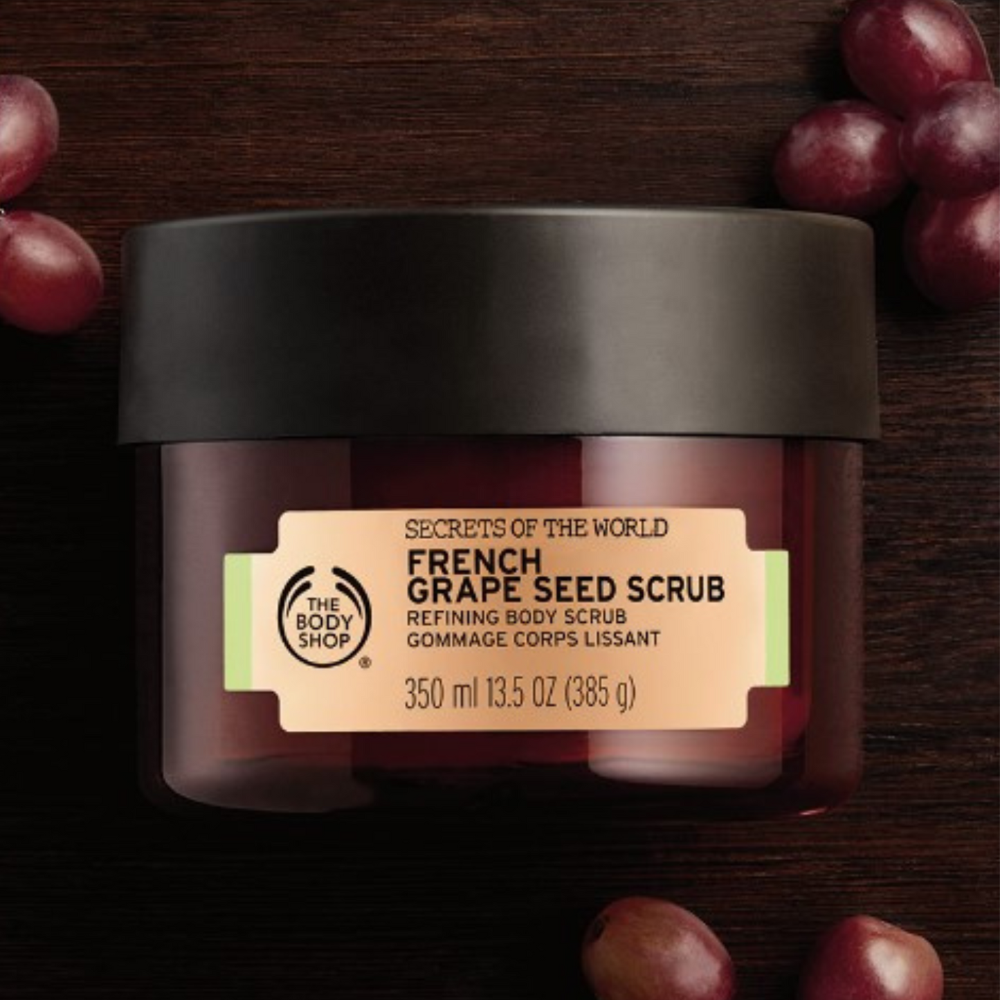 The Body Shop  Spa of the World French Grape Seed Scrub 350ml