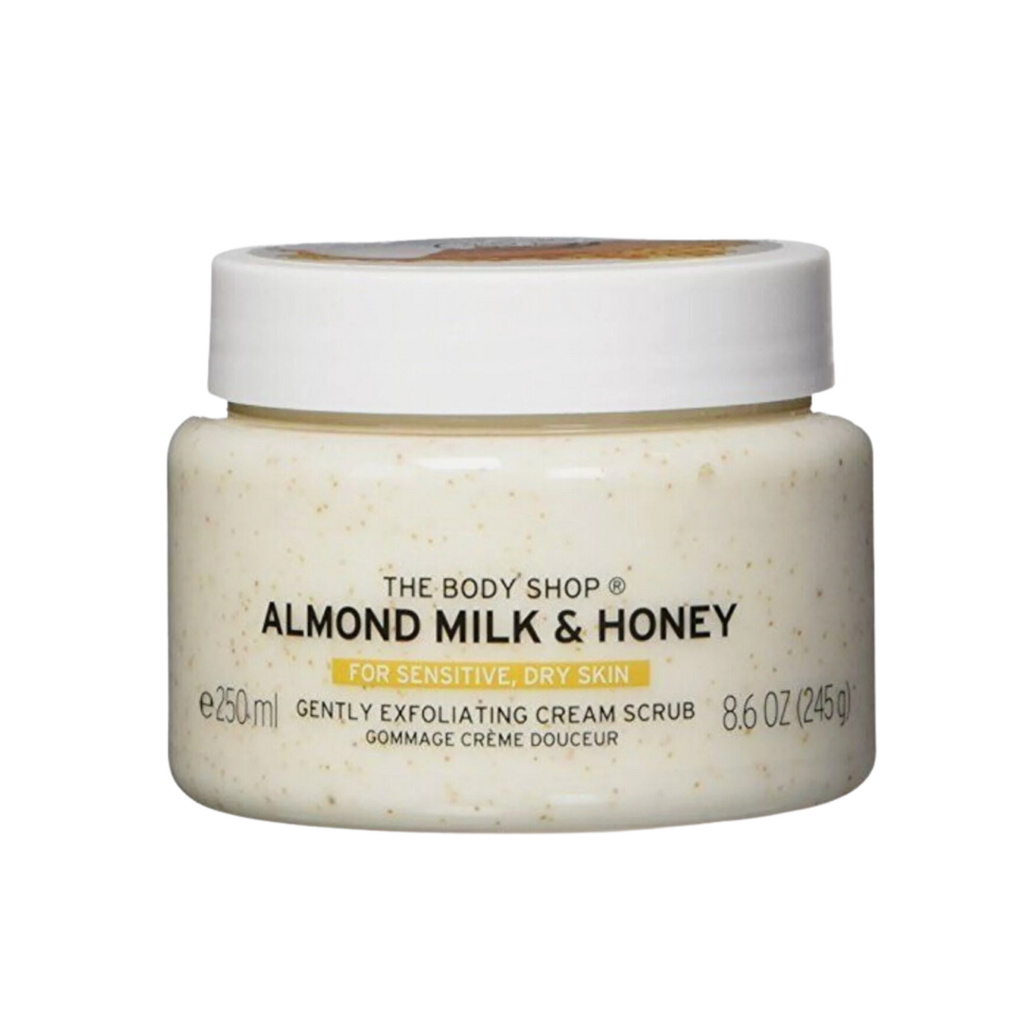 The Body Shop Almond Milk & Honey Body Scrub 250ml