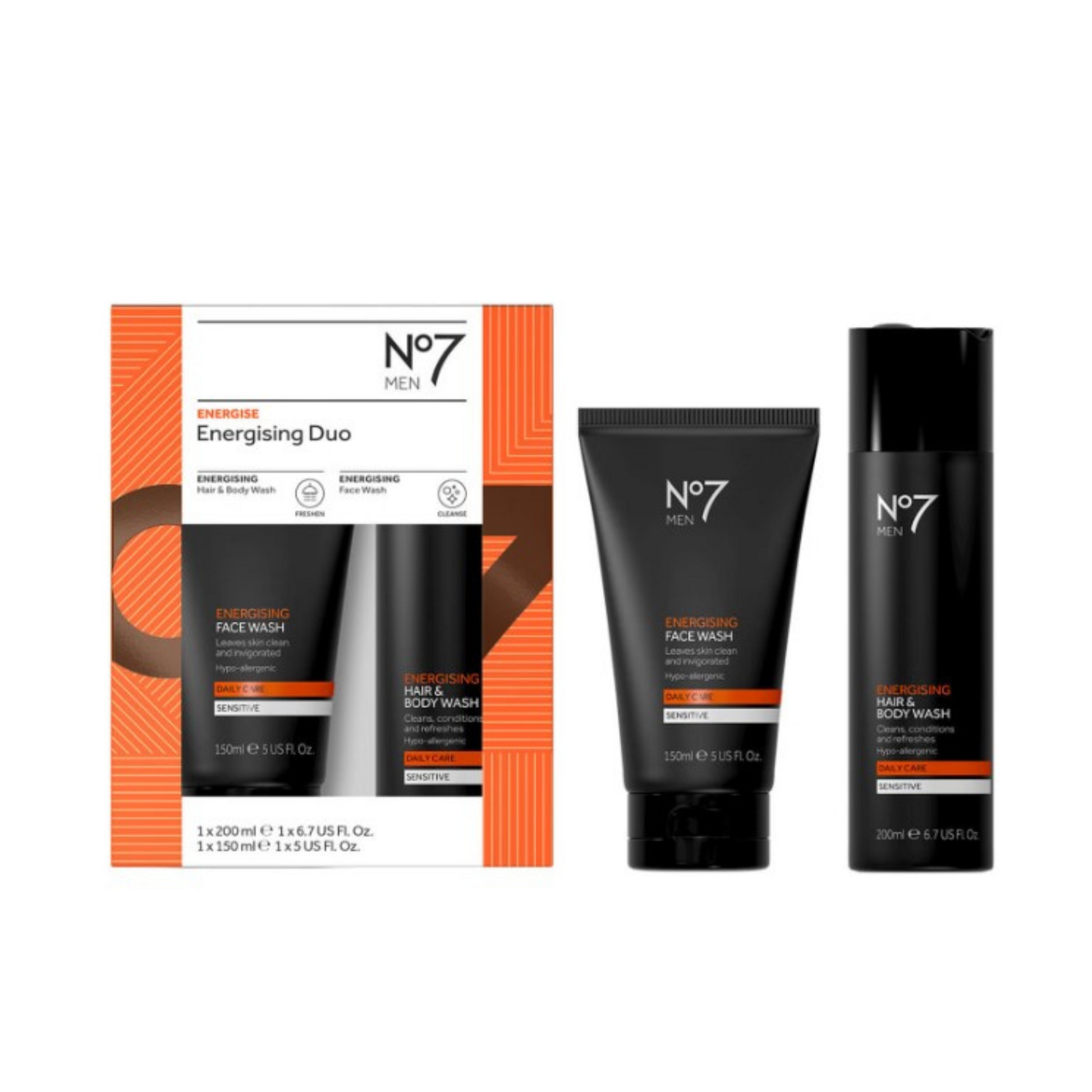 No7 Men Energising Duo Gift Set 