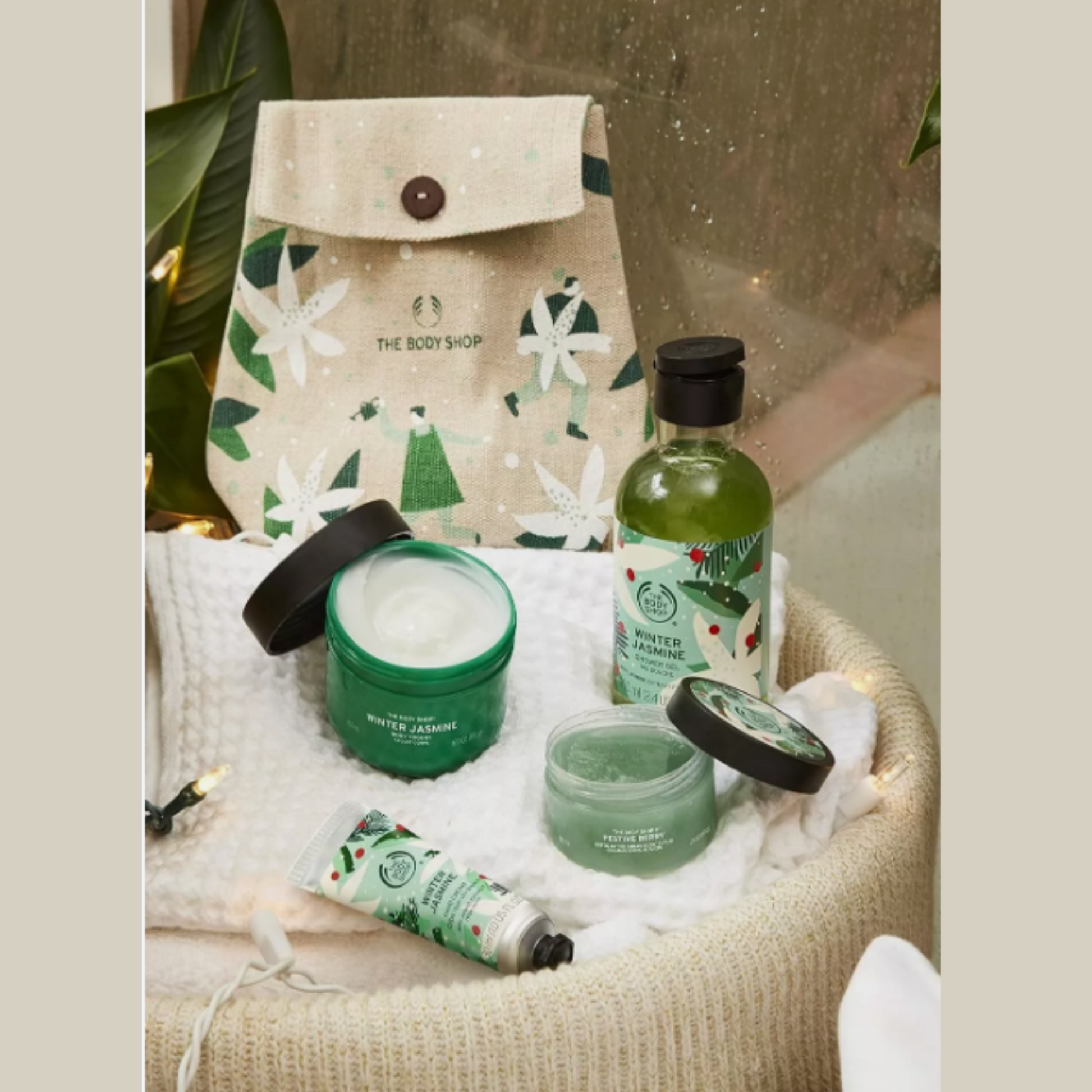 The Body Shop Winter Jasmine- 4pc Holiday Gift Set