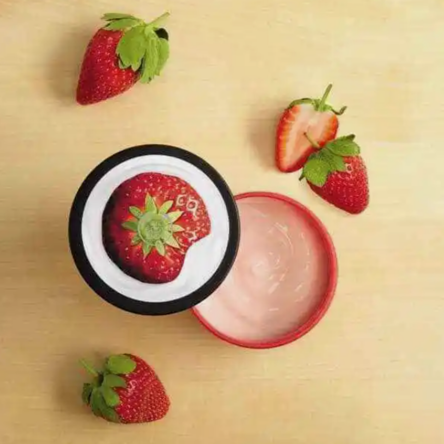 The Body Shop Body Yogurt 200ml Strawberry