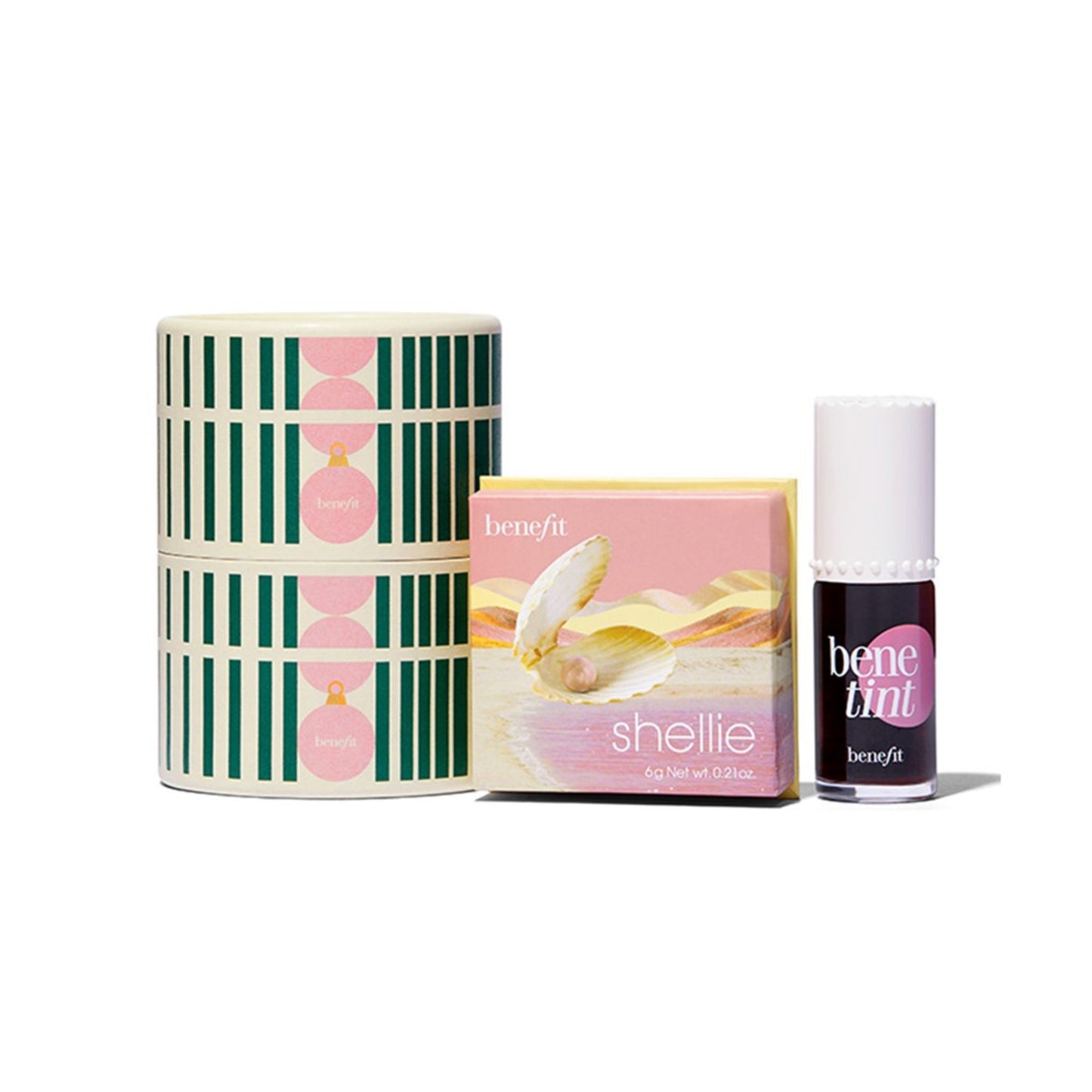 Benefit Mistletoe Blushin’ Full-size Benetint Lip & Cheek Stain and Shellie Blush Duo