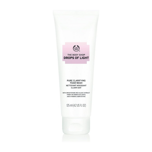 The Body Shop Drops of Light Pure Clarifying Foam Wash 125ml