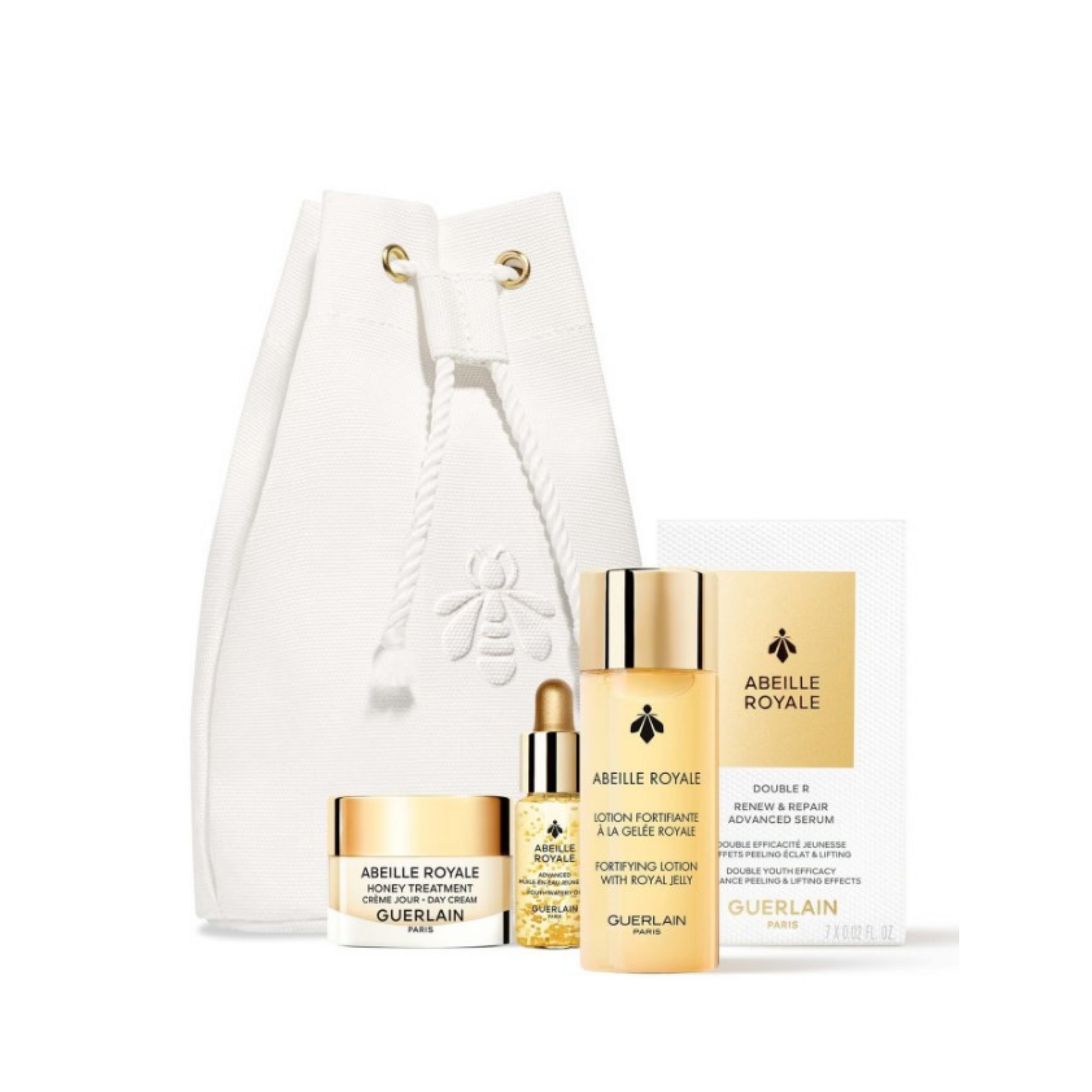 GUERLAIN Abeille Royale Luxury Pouch with Miniatures