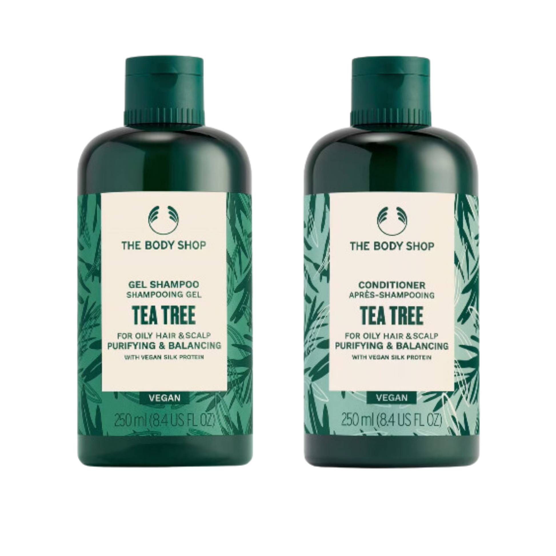 The Body Shop Tea Tree Shampoo and Conditioner 250ml