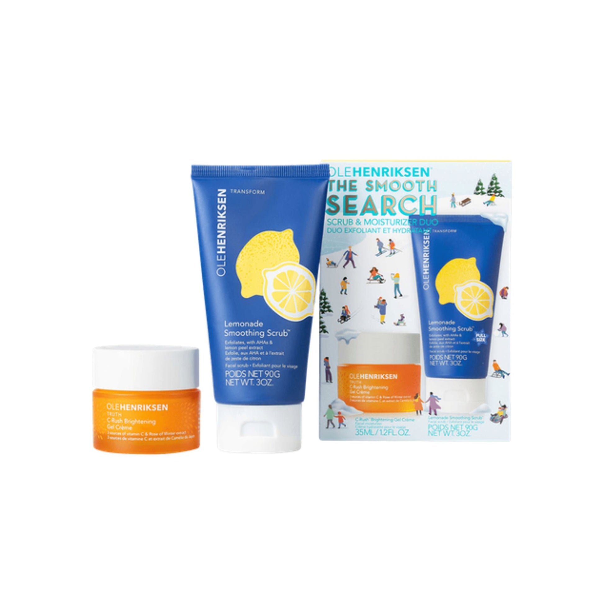 OleHenriksen The Smooth Search Scrub & Moisturizer Duo Gift Set