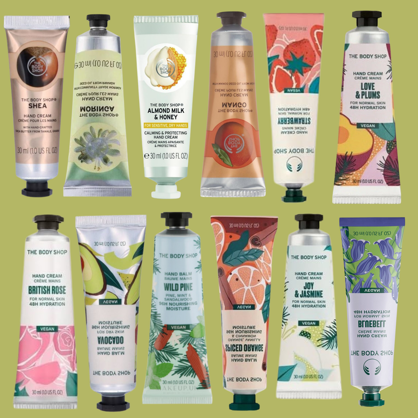 The Body Shop Hand Creams