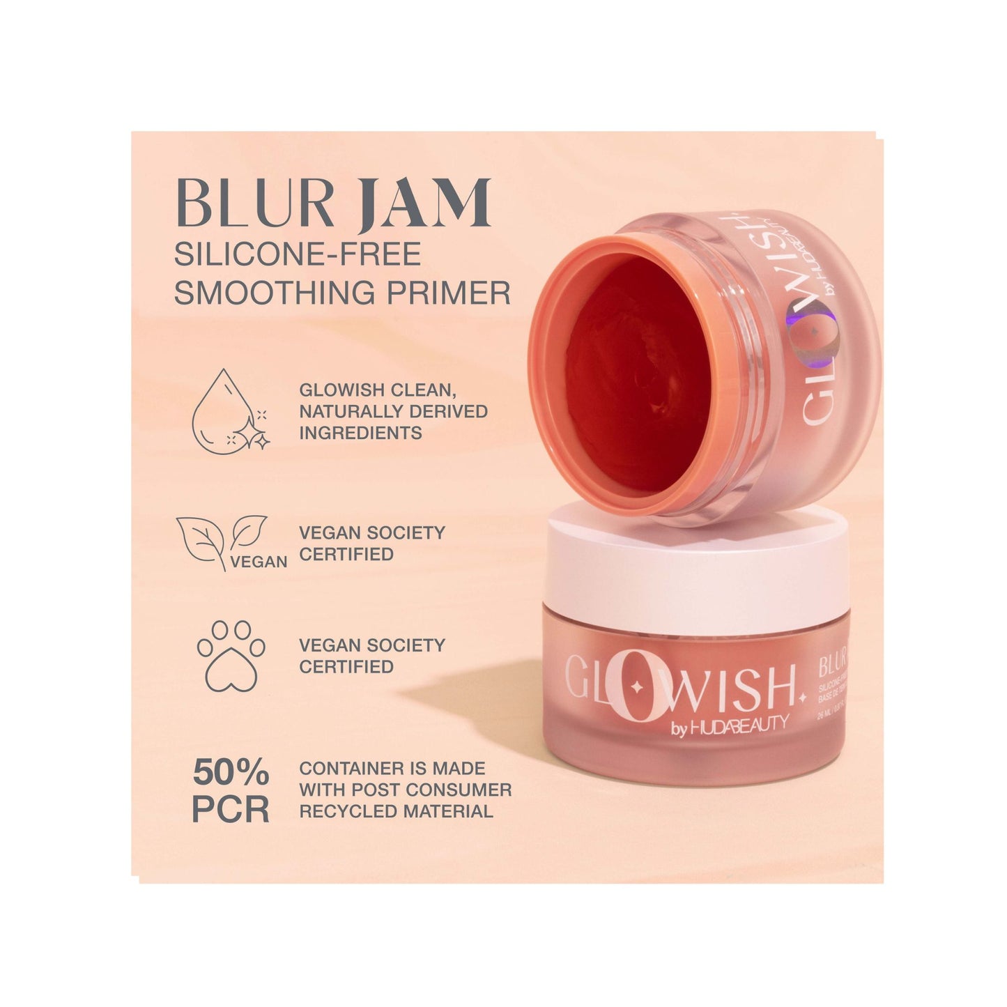 Huda Beauty Blur Jam Silicone-Free Smoothing Primer