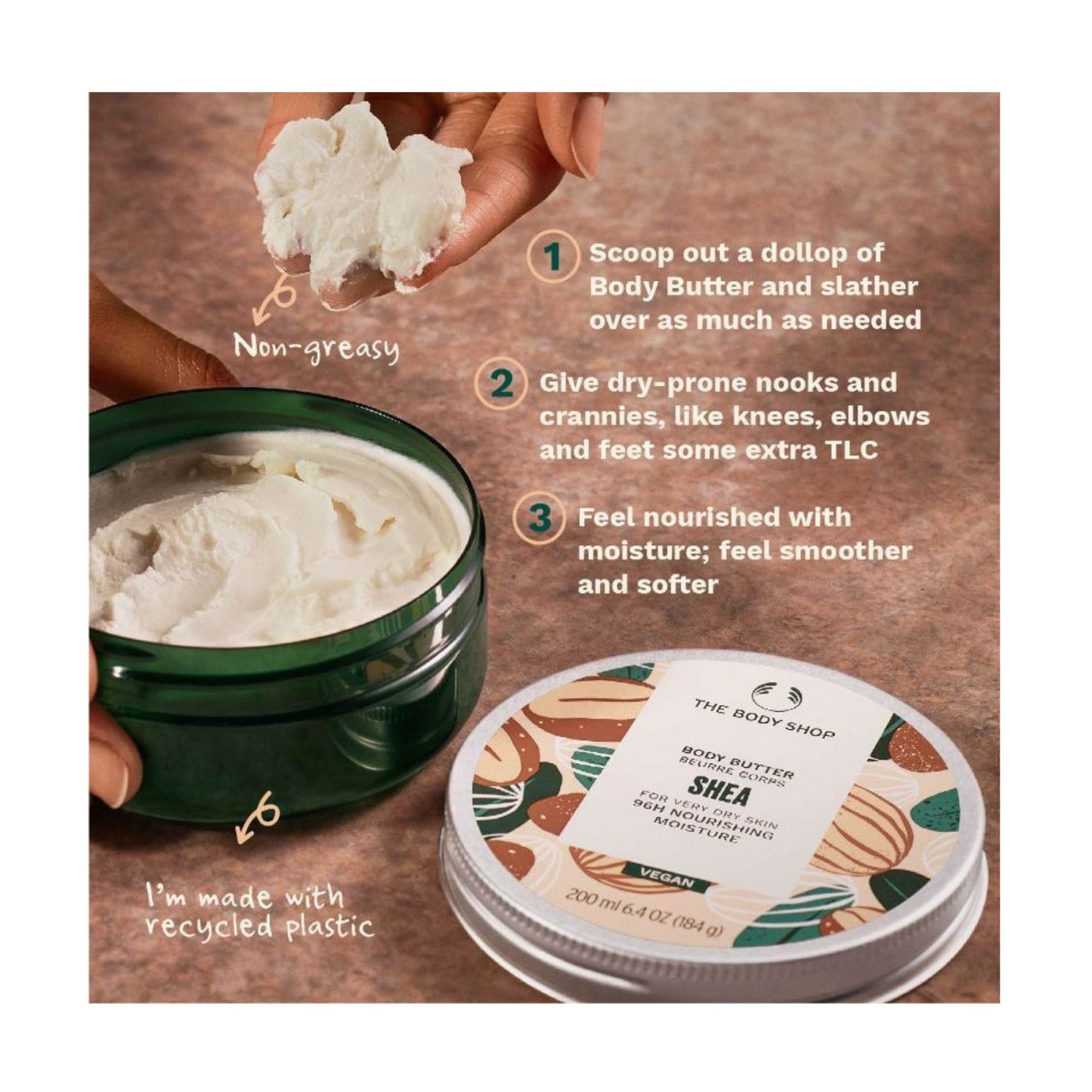 The Body Shop Body Butter - 200ml Shea