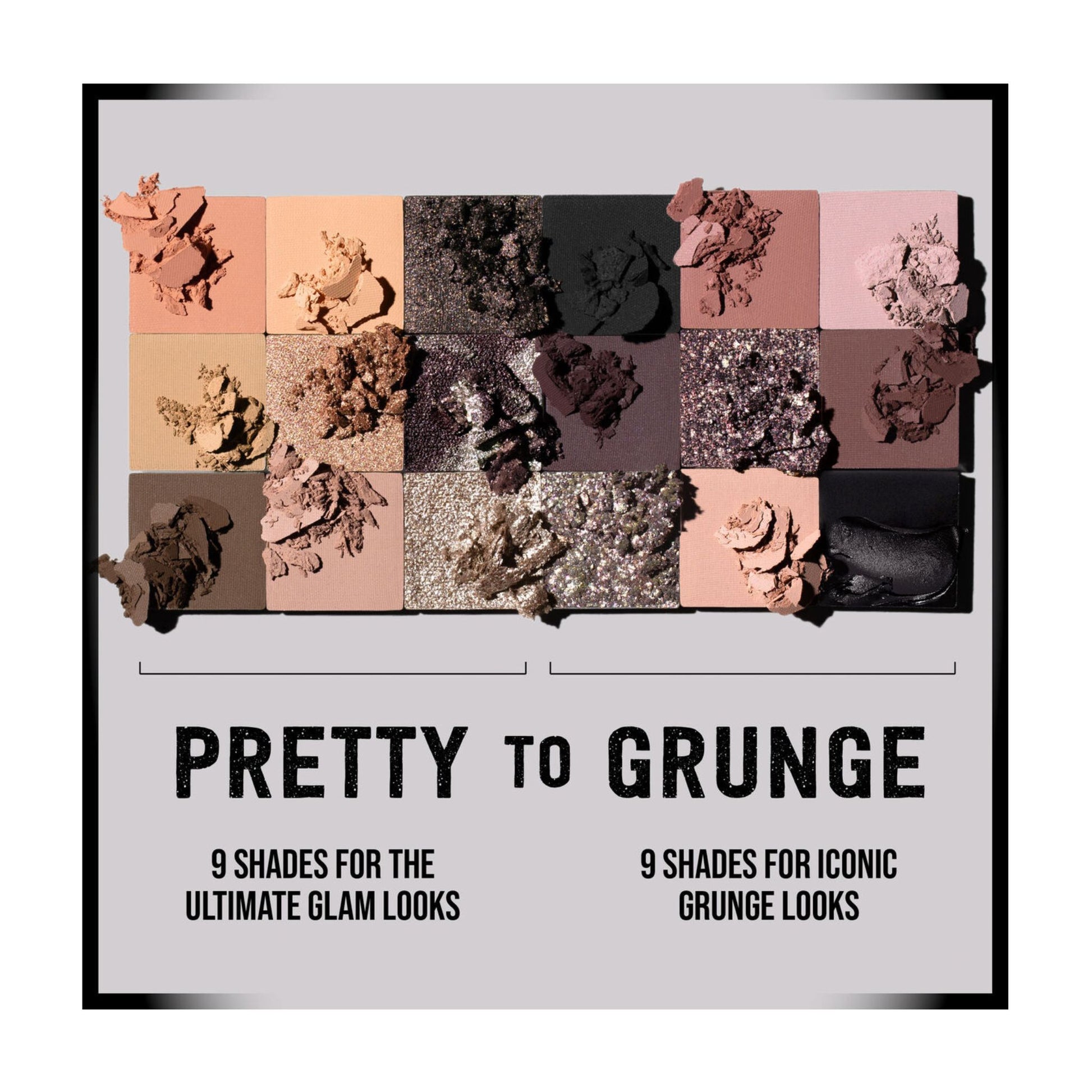 Huda Beauty Pretty Grunge Eyeshadow Palette