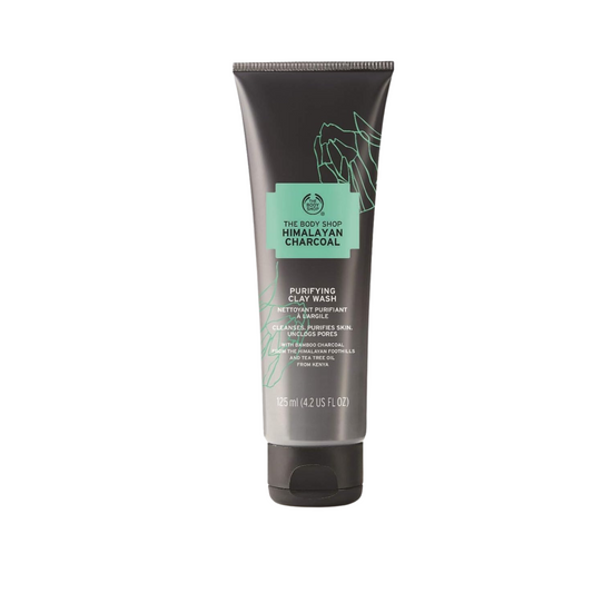 The Body Shop Himalayan Charcoal Purifying Clay Wash 125ml