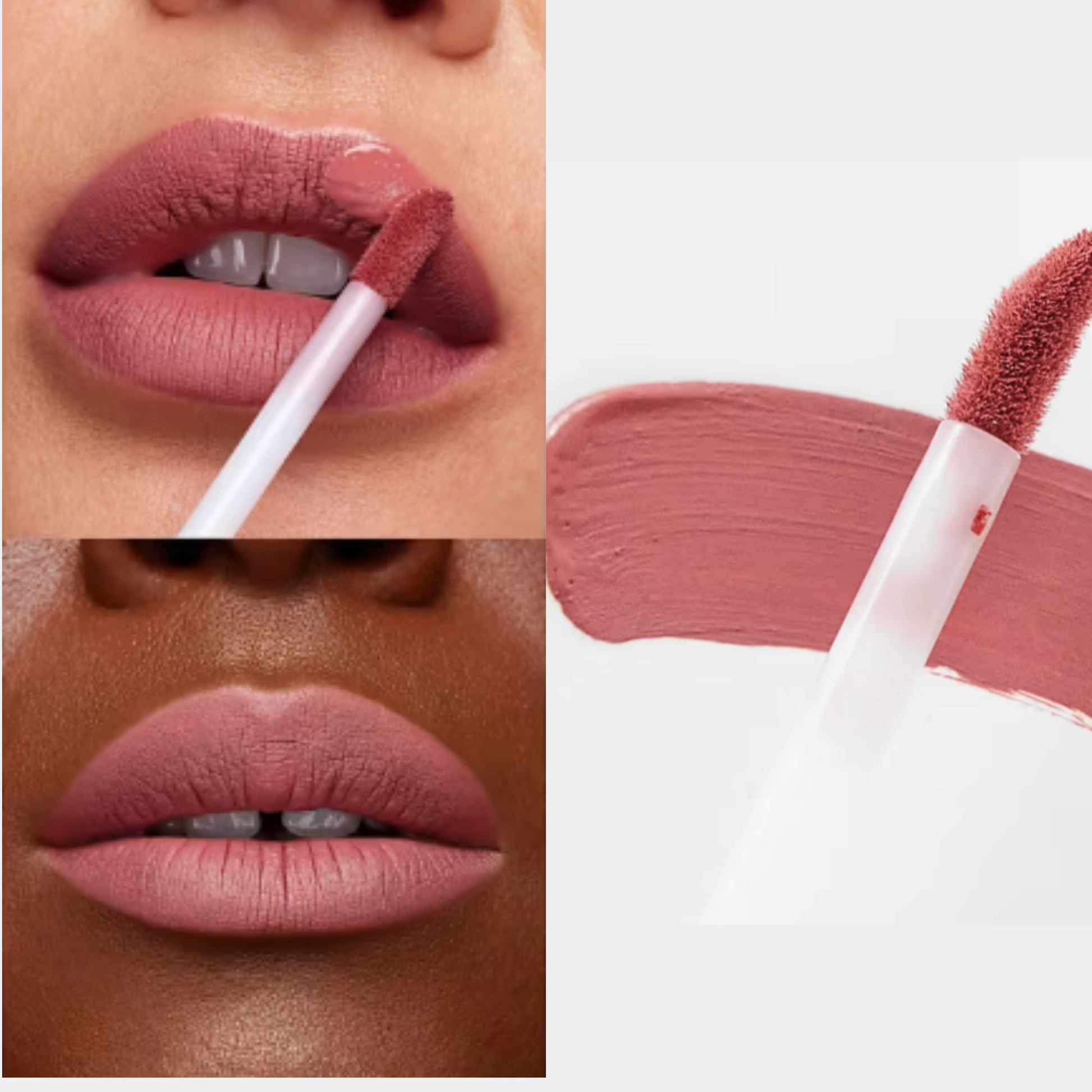 Huda Beauty Liquid Matte Ultra-Comfort Transfer-proof Lipstick - Perfectionist Pink Shade Transfer Proof Formula