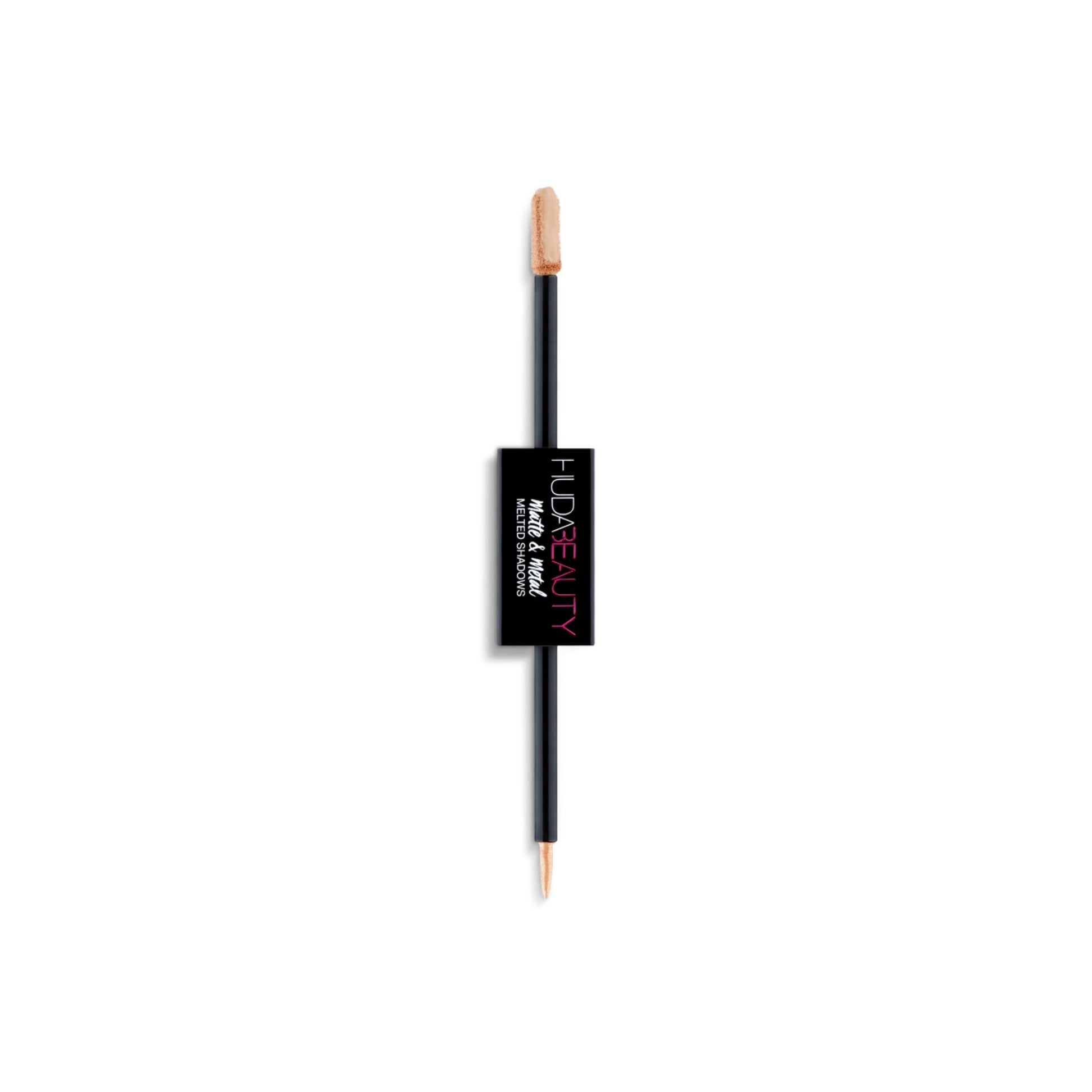 huda beauty melted eyeshadow dual ended glitter and matte