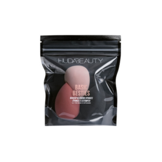 huda beauty makeup sponges in sealed black bag