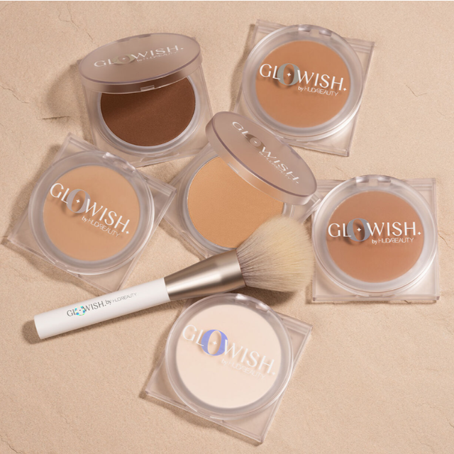 Cruelty-free complexion brush with plush bristles and domed head”