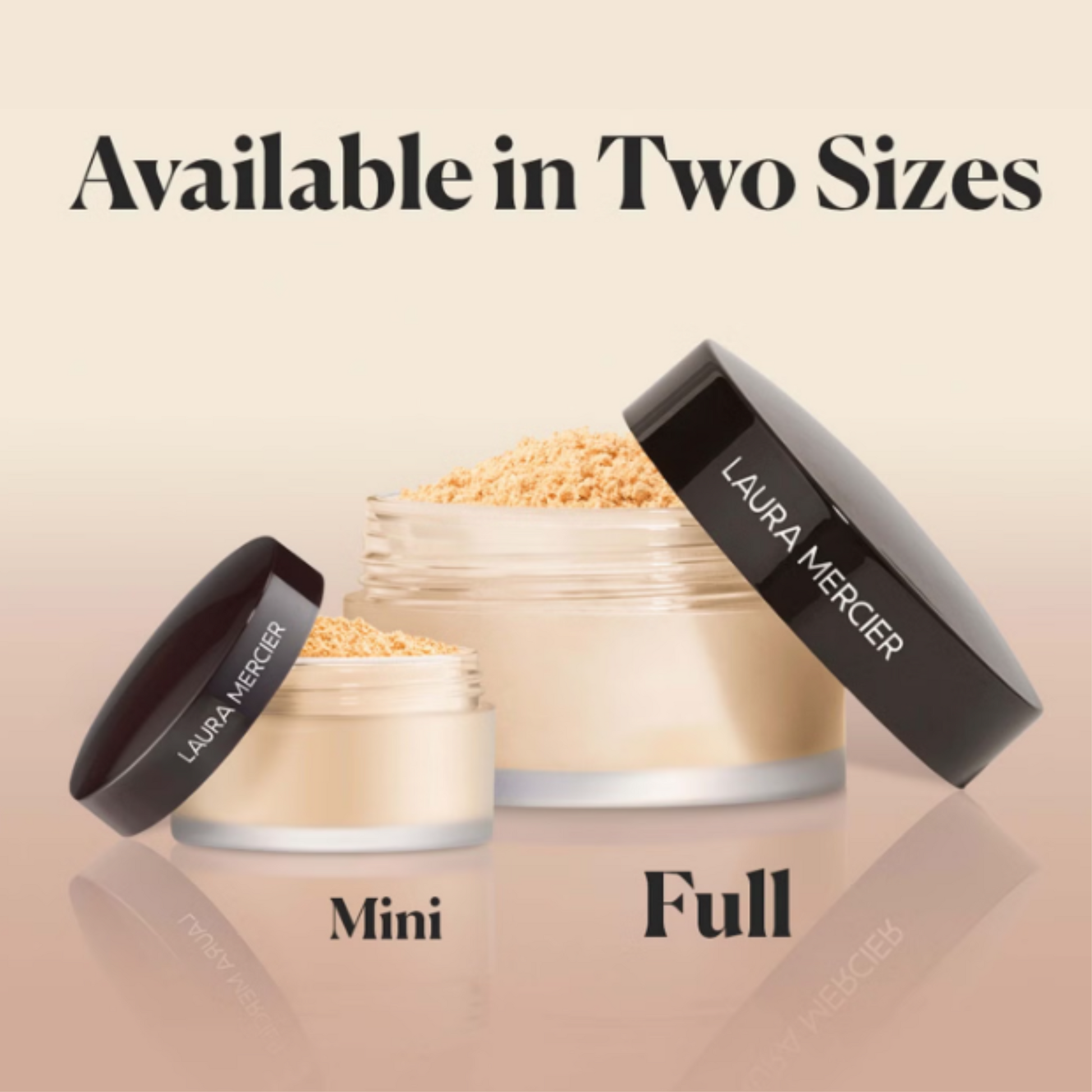 Laura Mercier Translucent Loose Setting Powder travel size shade honey Available in 2 sizes