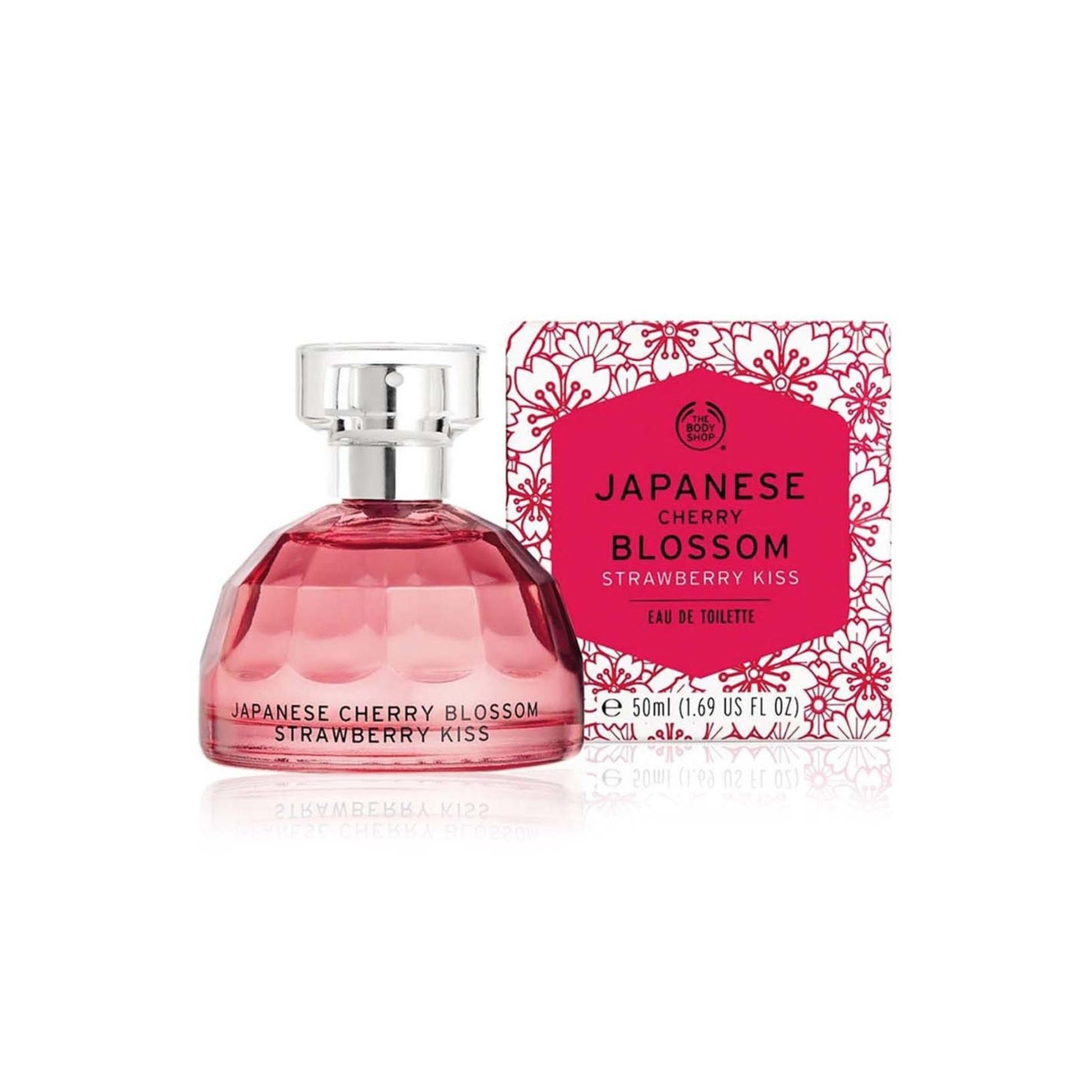 the body shop japanese cherry blossom strawberry kiss eau de toilette 50ml perfume for her