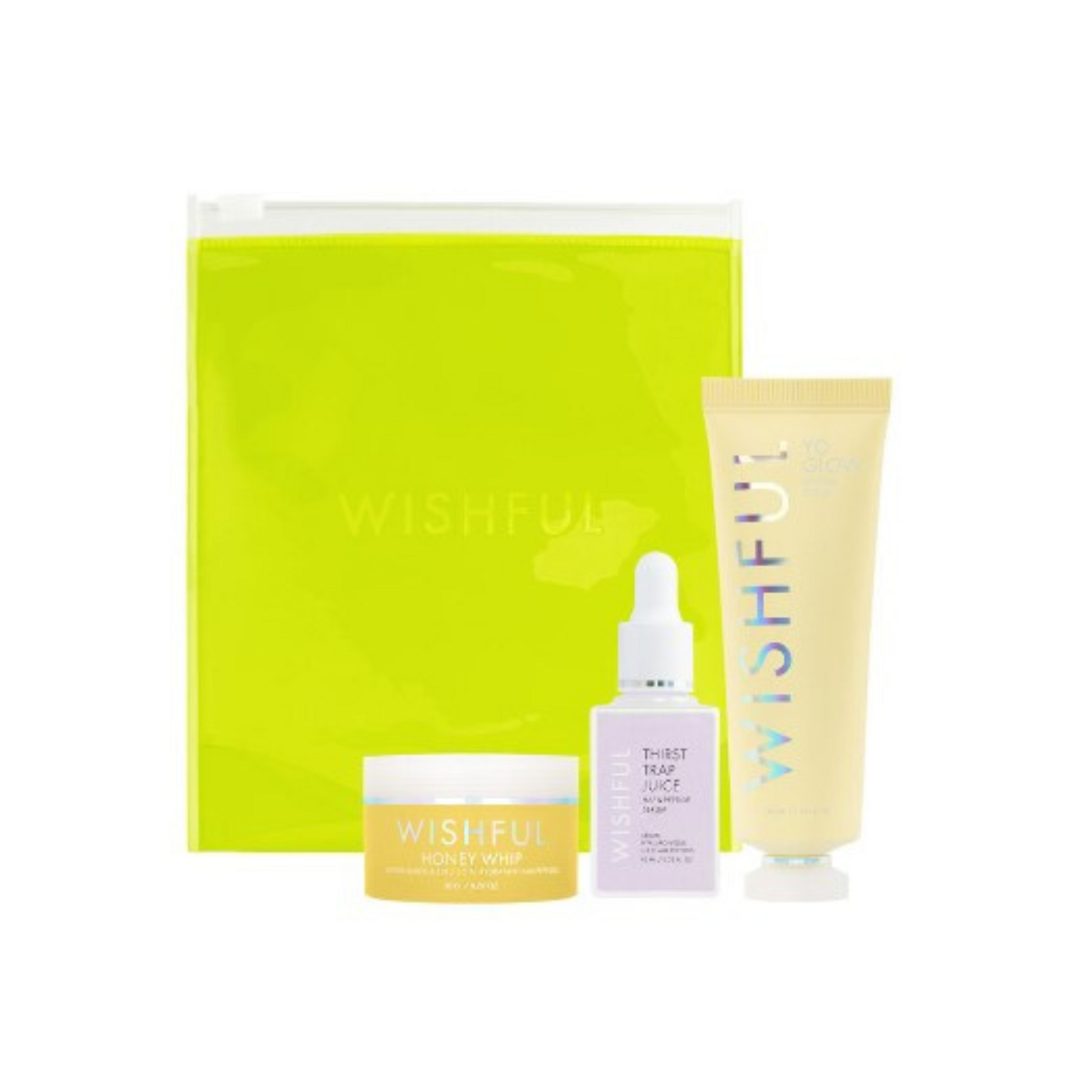 huda beauty wishful glow trio gift set